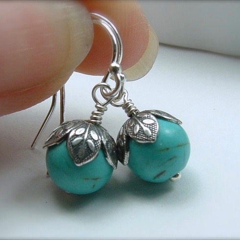 Turquoise Earrings, Turquoise Jewelry