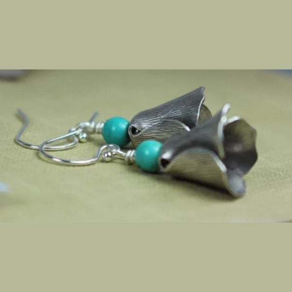 turquoise earrings