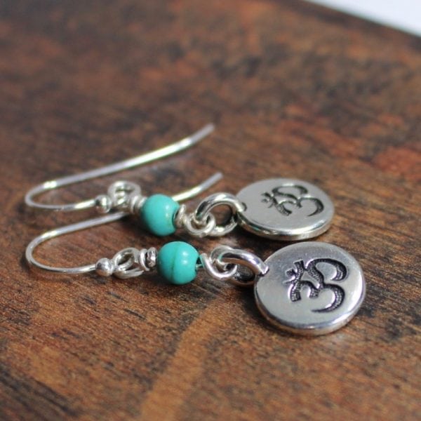 om earrings