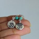 om earrings