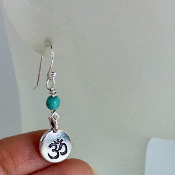 om earrings