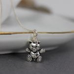 teddy bear necklace