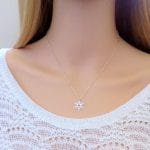 snowflake necklace